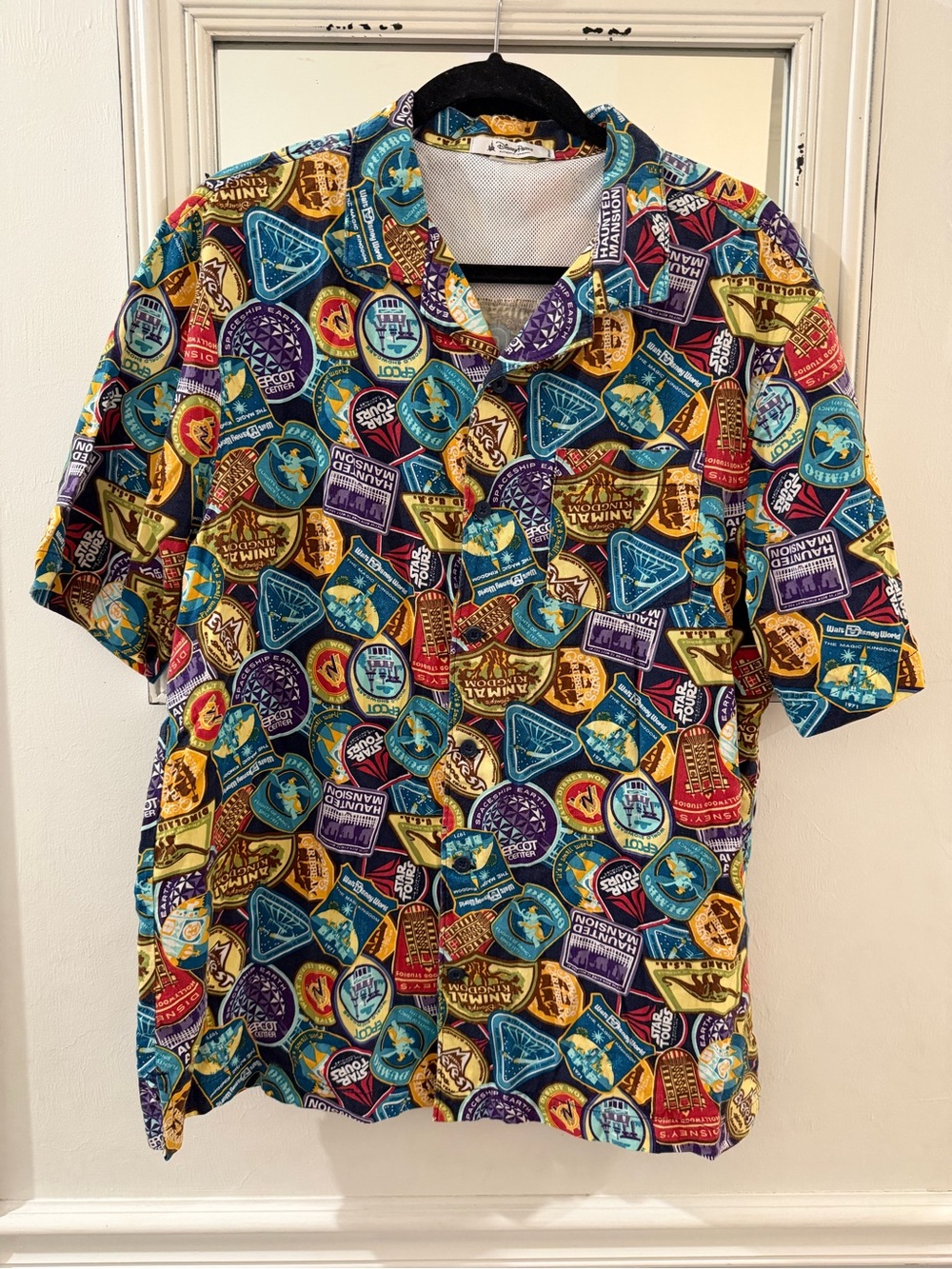 Disney Parks Authentic Button-Up Camp Shirt